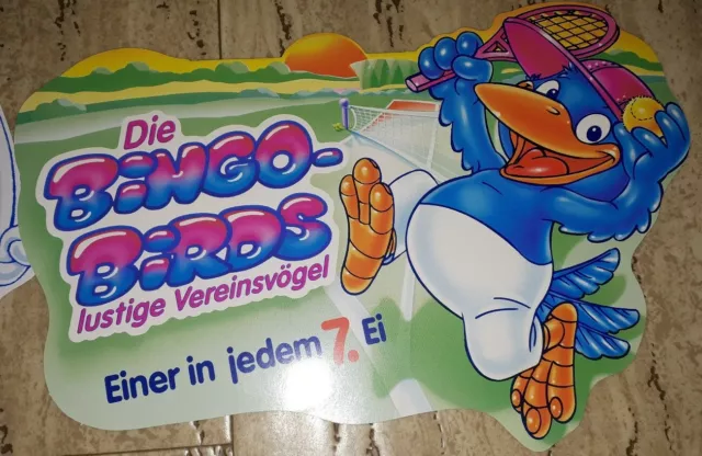 Palettenanhänger Sammlung 5St. * Ferrero Ü-Ei * PAH * Happy Hippos * Bingo Birds 3