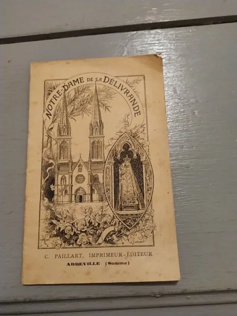 Notre Dame de la Délivrande Calvados brochure histoire du Pélerinage 1895
