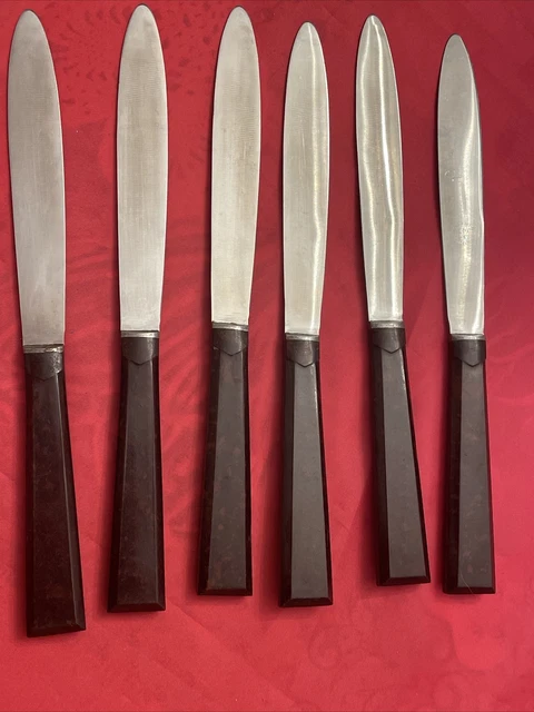Lot De 13 Manches De Couteau En Bakélite – Anciens, Fabriqués En Angleterre