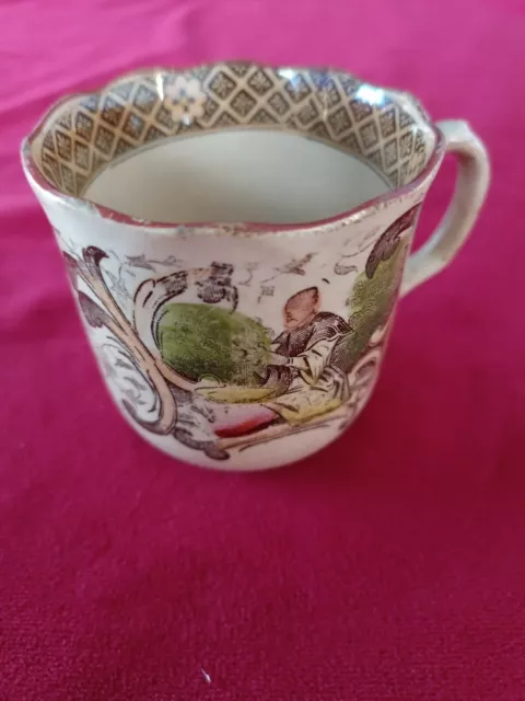 ancienne tasse a thé café Digoin Sarreguemines  décor Japon pour collection