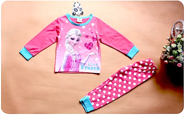 Frozen - Pigiama Bambina 2-12 anni - Girl Pyjamas 2-12 Y - Anna Elsa A002102-4