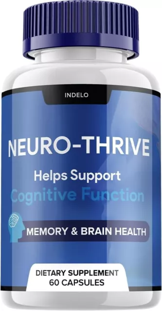 Neuro-Thrive Pilules - Nootropic Supplément Pour Cerveau Santé - 1 Paquet