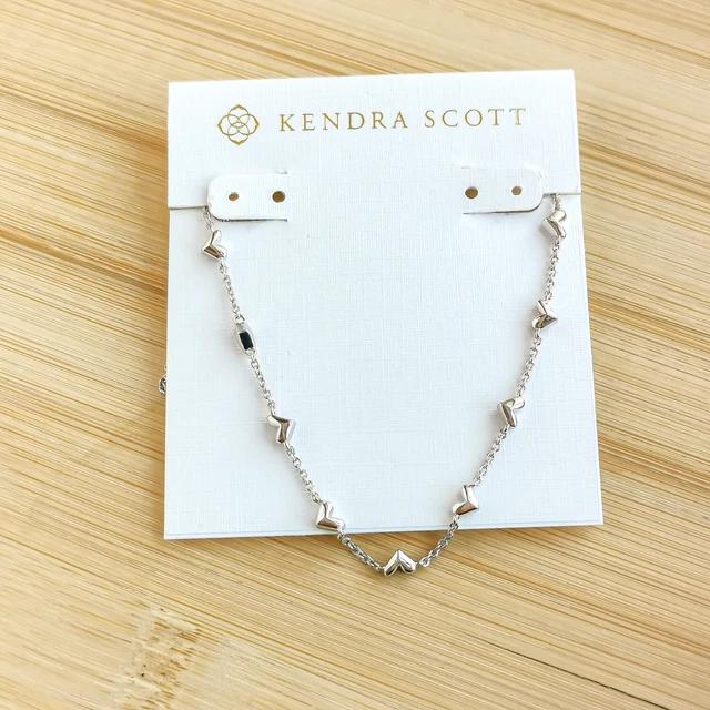 Kendra Scott Dichroic Glass Tessa Stud Earrings in Silver