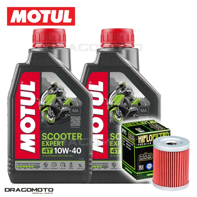 Kit Tagliando Suzuki Burgman 400 - Olio 10W40, Filtro Olio E Filtro Aria (1998-2005)