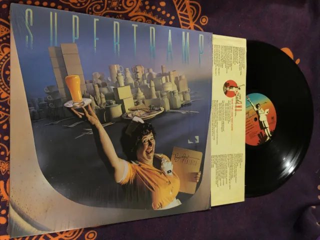 Supertramp "Breakfast in America" Original LP, 1979 A&M, SP-3708, VG+/VG+ R-0991