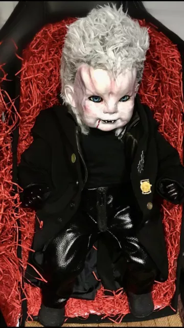 52 Cm High Ooak baby David doll from the lost boys. With Or Without Coffin.