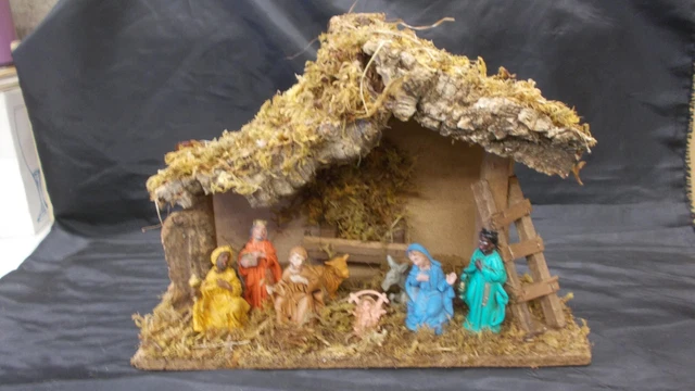 LOT DE 5 Fèves vintage Personnages bible Sujets Santons Crèche Galette