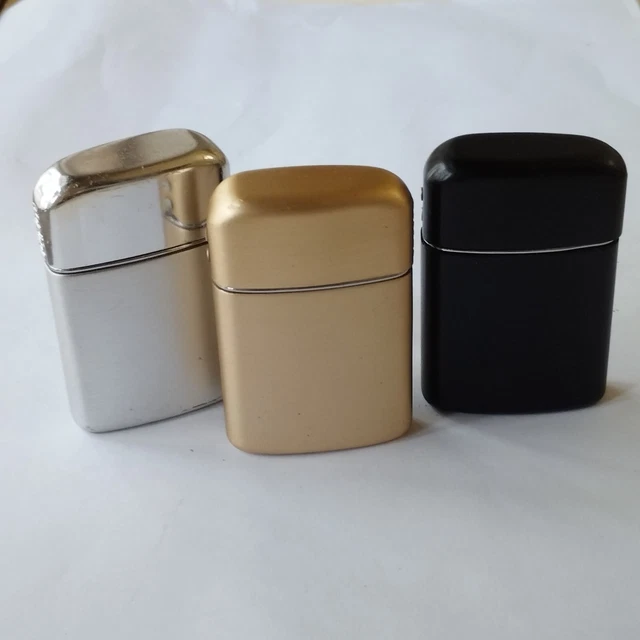 Lotto di 3 ACCENDINO LIGHTER RONSON TYPHOON BENZINA Briquet