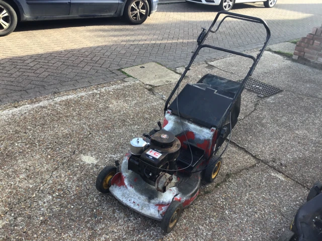 HARRY PETROL 21 Inch Rotary Lawnmower. Mower Breaking For Parts