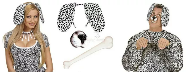 Dalmation Dalmatian Ears Nose Bone Set Fancy Dress Costume Book Day Hen Party