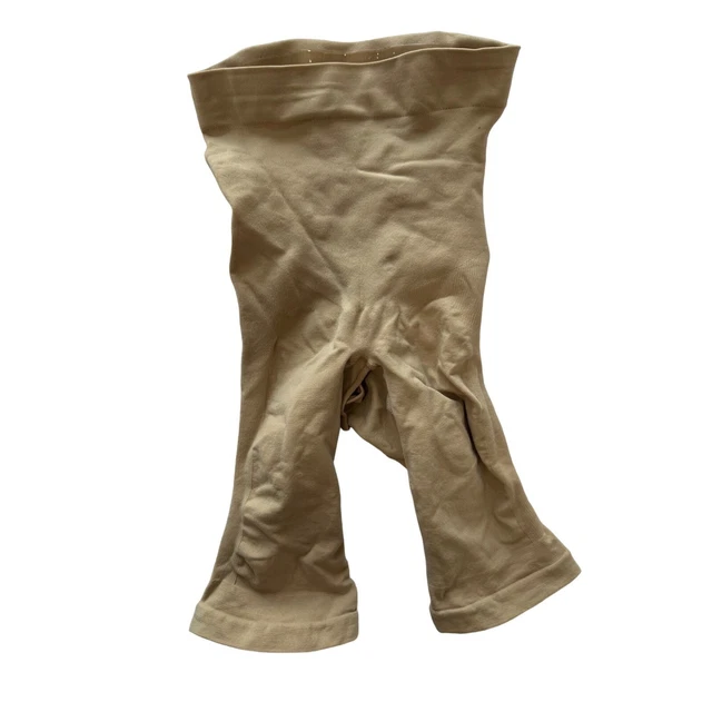 SKIMS ABOVE THE Knee Shapewear Sculpting Shorts Ochre NWOT S/M 34.99