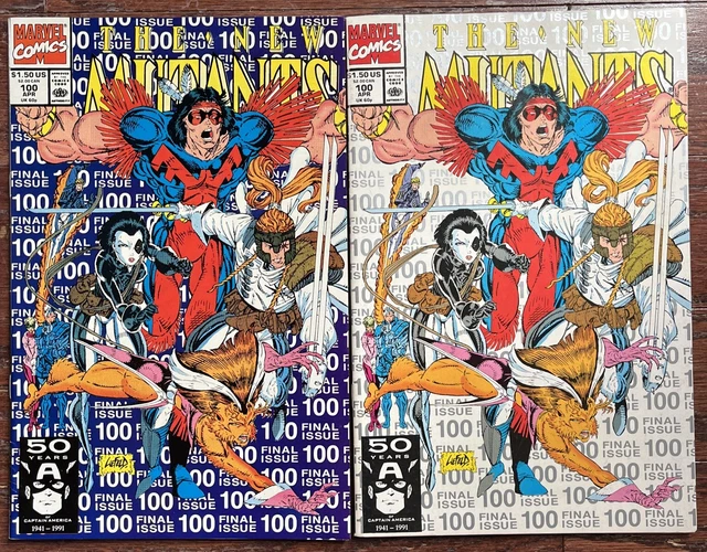 New Mutants #100 (1991 Marvel Comics) 1st & 3rd Printing, 1st App. X-Force VF-NM