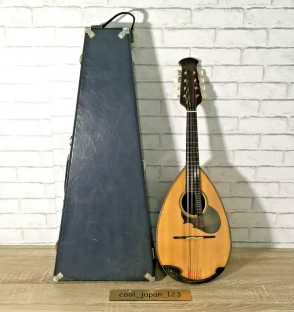Suzuki mandolin M-20 roundback bowlback with Hard case Japan String Instrument
