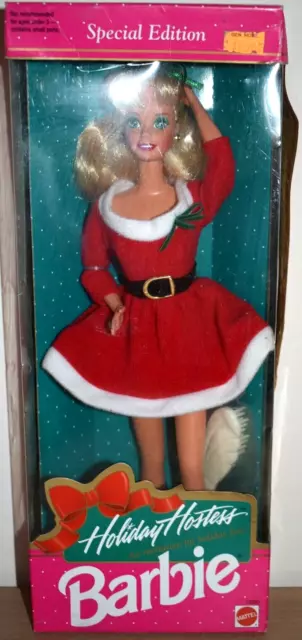 1992 Playline Collector Special Edition HOLIDAY HOSTESS Vintage Blonde Barbie