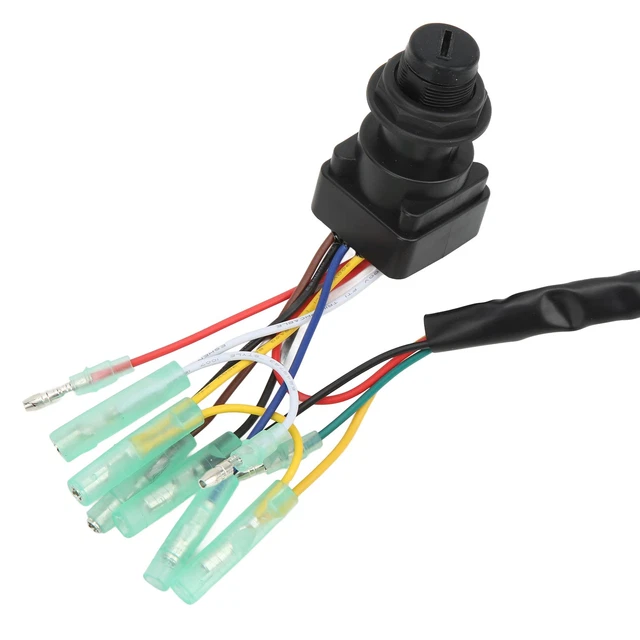 BOAT IGNITION SWITCH Professional Outboard Universal Control Box Key ...