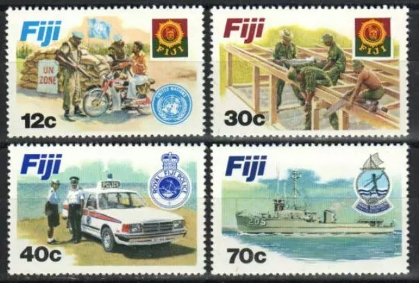 Fiji Stamp 462-465  - Disciplined forces