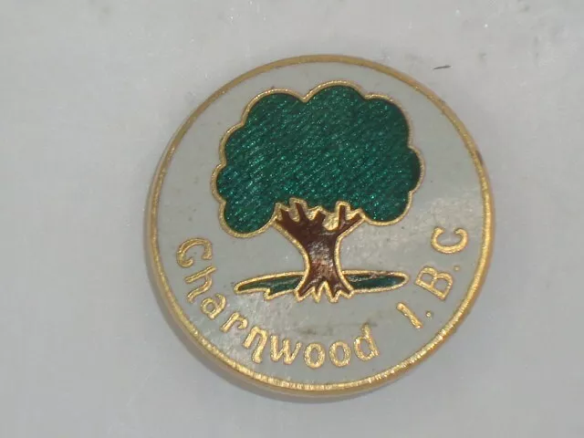 Charwood Indoor Bowling Bowls Club Enamel Badge