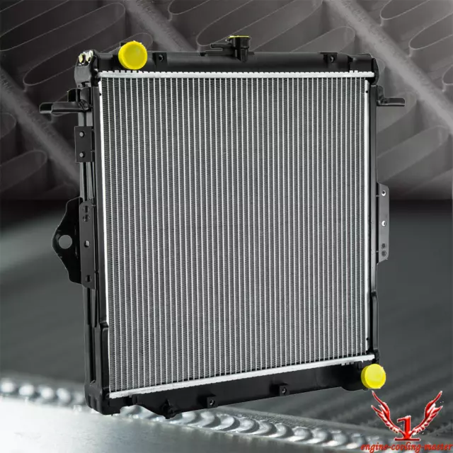 Aluminum Core Radiator For 1985-2006 Toyota Landcruiser HZJ78 HZJ79 70 Series AU