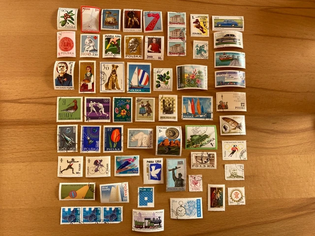 Briefmarken Polen gestempelt