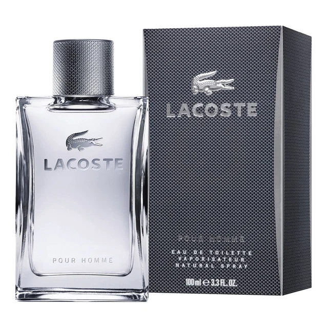 Lacoste Pour Homme Eau De Toilette 100 Ml Spray Neuf