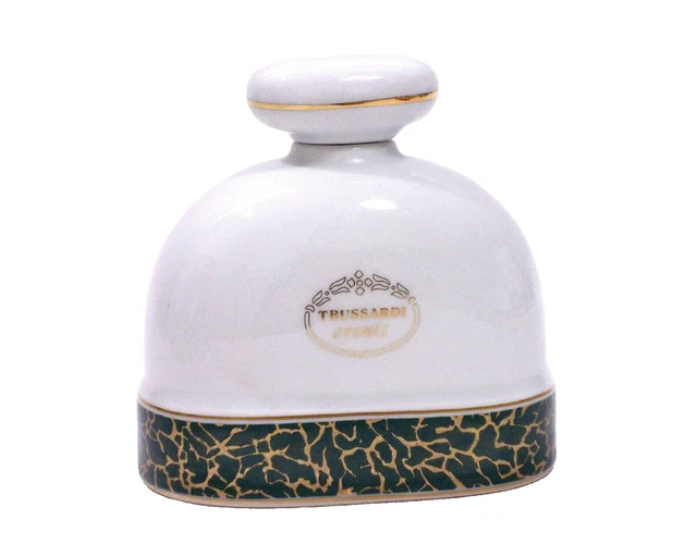 Trussardi Events - Bottiglietta Porta Profumo In Porcellana Bianca