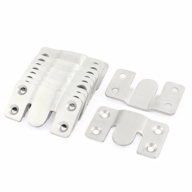 Sofa Photo Frame Interlock Bracket Joint Connector Hanging Hook 10 Pcs