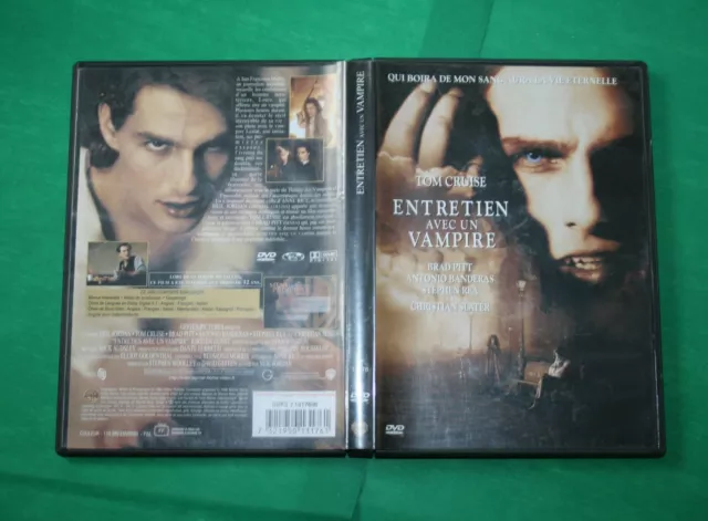 ENTRETIEN AVEC UN VAMPIRE en DVD comme neuf - Tom Cruise, Brad Pitt