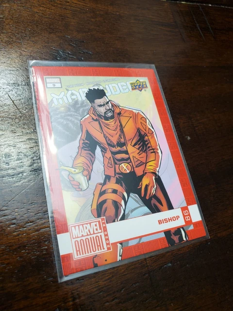 BISHOP / Marvel Annual 2020-21 (UD 2022) BASE Trading Card #86
