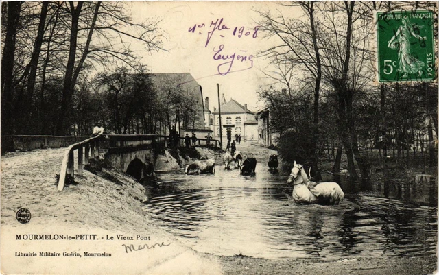 CPA MOURMELON-le-PETIT - Le Vieux Pont (364779)