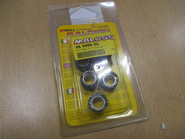 Rulli Variatore Malossi 6 Htroll 17X12,3 Gr.07