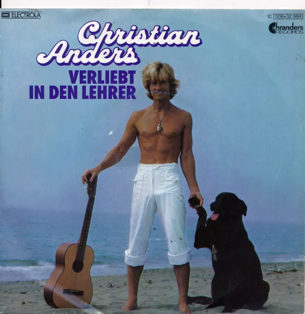 Verliebt in den Lehrer - Christian Anders - Single 7" Vinyl 89/06