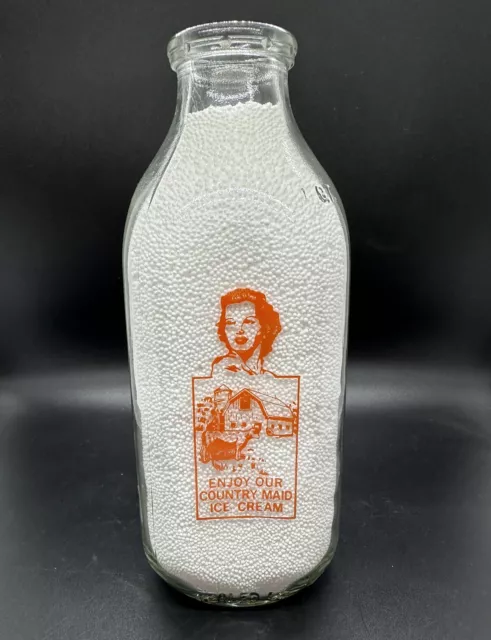 VINTAGE DETER’S DAIRY Farms Quincy IL Milk Bottle $5.00 - PicClick