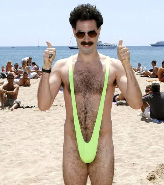 Mankini costume thong 2025