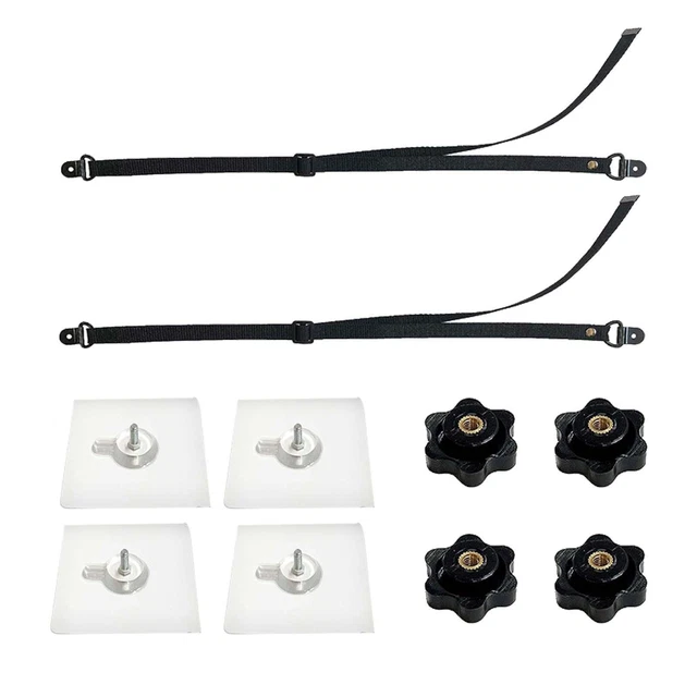 2 Pieces TV Safety Straps Strap for Flat Screen TV Stands Dresser