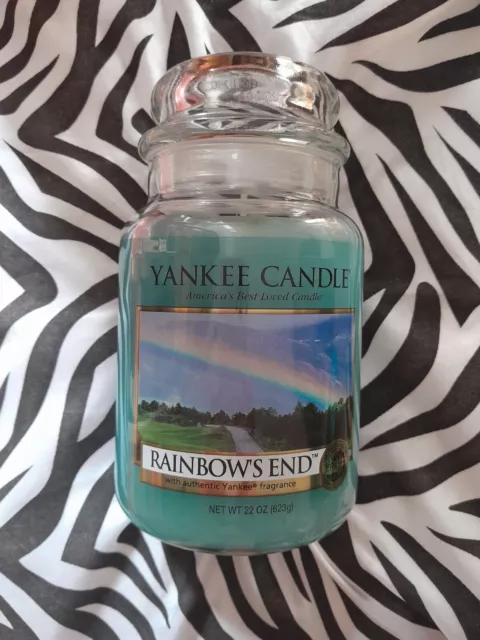 America's Best Yankee Candle Duftkerze 623g 🌈 Rainbows End 🌈 RARITÄT TOP 2016