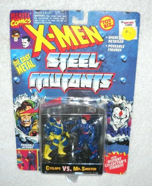 X-Men: Steel Mutants - Mr. Sinister vs. Cyclops - 100% complete (MOC)