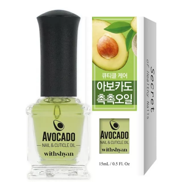 withshyan Avocado Nail Cuticle Oil 15mL / 0.5 FL Oz