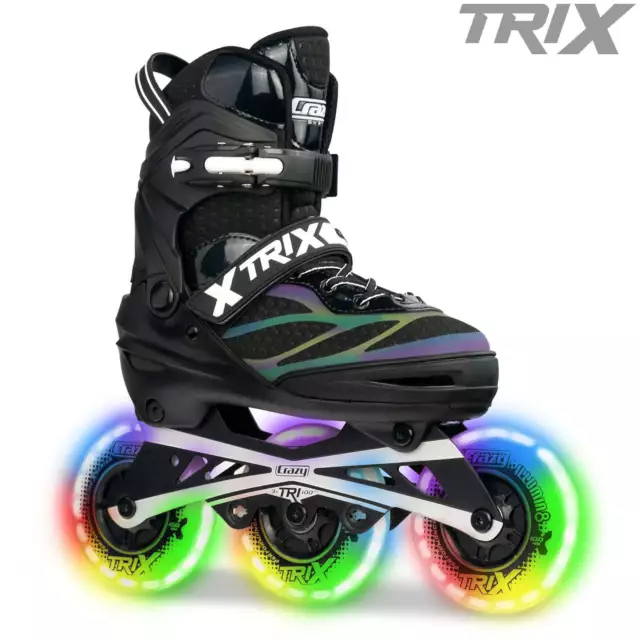 TRIX - 3 Wheel Size Adjustable Inline Skates