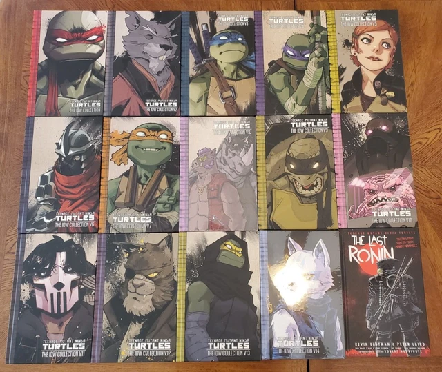 Teenage Mutant Ninja Turtles IDW Collection Hardcover 1-14 Last Ronin