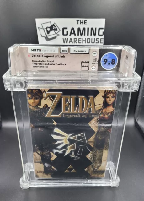 Factory Sealed FIRST Zelda. Predates The Legend of Zelda on NES. VGA Graded  85!