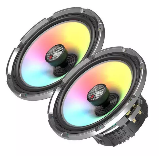 Cerwin Vega Stroker Marine RGB Speakers (8" - 150W RMS - 2-Way - Pair) SM8F4
