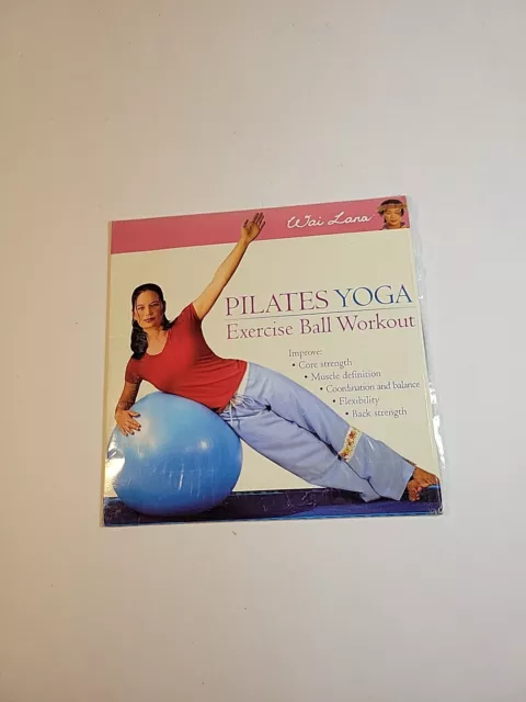 Wai Lana Pilates Yoga Exercise Ball Workout Dvd