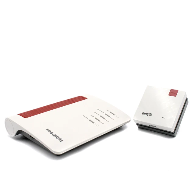 AVM Fritz! Set mesh internazionale Fritz! Scatola 7530 e Fritz! Ripetitore 1200