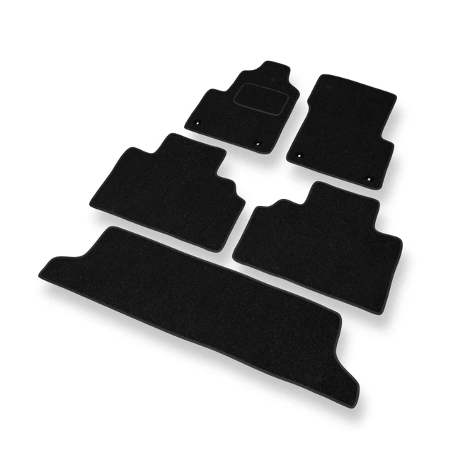 Tapis de sol en feutre pour: Renault Espace III (1996-2002) noir