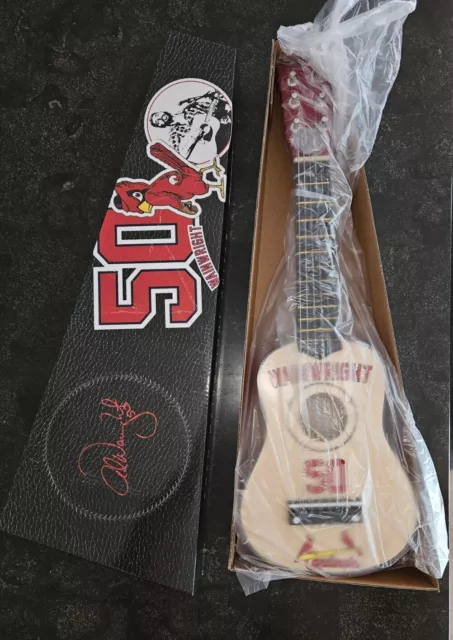 MLB, Other, St Louis Cardinals Sga Adam Wainwright Guitar 2 Playable 1123  In Hand