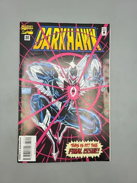 Darkhawk #50, Final Issue, Marvel Comic 1995