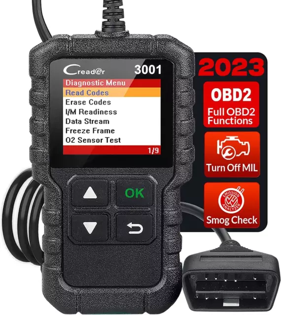 Creader 3001 OBD2 Diagnosi Auto, Spia Motore Di Controllo, Lettore Di Codici, Ca