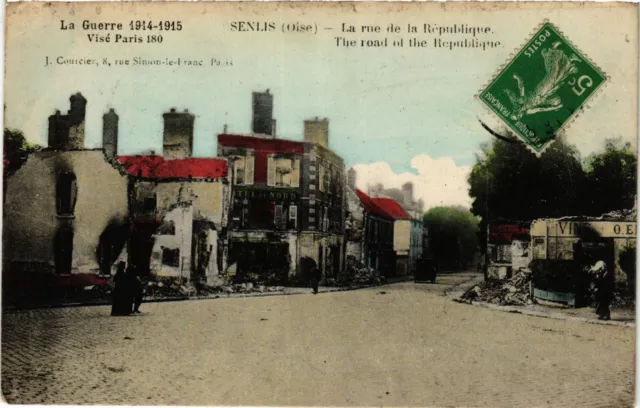 CPA SENLIS - La rue de la Republique (423823)