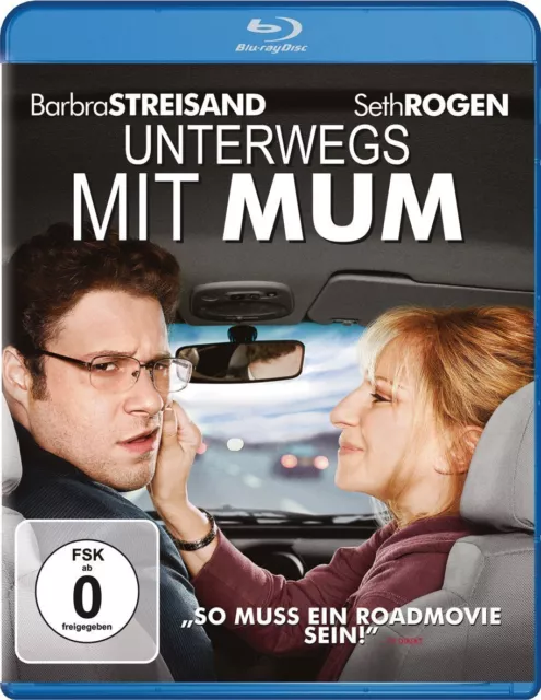 UNTERWEGS MIT MUM (Barbra Streisand, Seth Rogen) Blu-ray Disc NEU+OVP