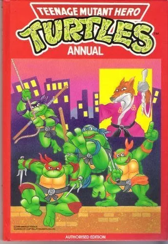 Teenage Mutant Hero Turtles Annual By Angus Allen